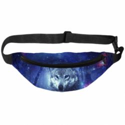 3D-сумки на пояс Blue-eyed wolf - PrintSalon