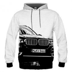 Чоловіче 3D худі Bmw - PrintSalon