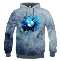 Мужское 3D худи BMW Art - PrintSalon