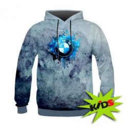 Детское 3D худи BMW Art - PrintSalon
