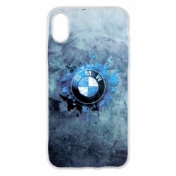 Чехол для iPhone X/Xs BMW Art - PrintSalon