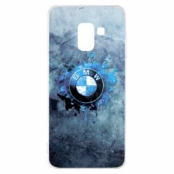 Чехол для Samsung A8 2018 BMW Art - PrintSalon