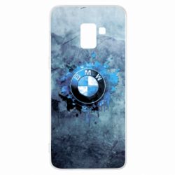 Чехол для Samsung A8+ 2018 BMW Art - PrintSalon