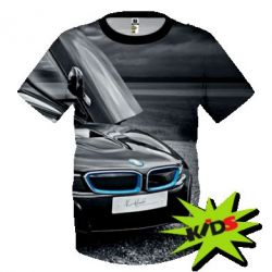 Дитяча 3D футболка Bmw avto - PrintSalon