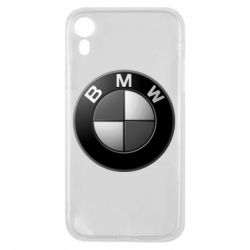 Чехол для iPhone XR BMW Black & White - PrintSalon