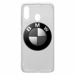 Чехол для Samsung A30 BMW Black & White - PrintSalon