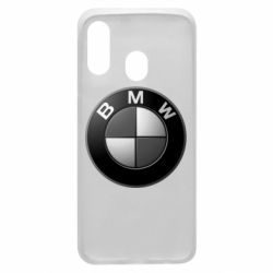Чехол для Samsung A40 BMW Black & White - PrintSalon