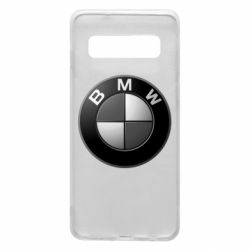 Чехол для Samsung S10 BMW Black & White - PrintSalon