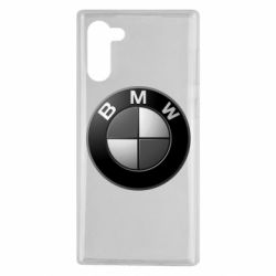 Чехол для Samsung Note 10 BMW Black & White - PrintSalon