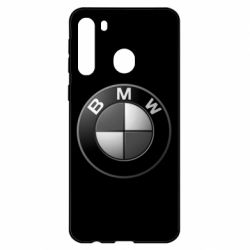 Чехол для Samsung A21 BMW Black & White - PrintSalon