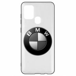 Чехол для Samsung A21s BMW Black & White - PrintSalon