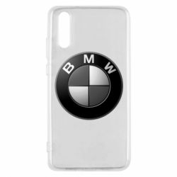 Чехол для Huawei P20 BMW Black & White - PrintSalon
