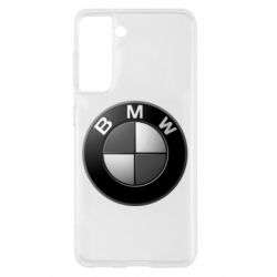 Чехол для Samsung S21 BMW Black & White - PrintSalon