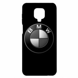 Чехол для Xiaomi Redmi Note 9S/9Pro/9Pro Max BMW Black & White - PrintSalon