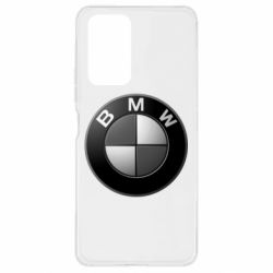 Чехол для Xiaomi Redmi Note 10 Pro BMW Black & White