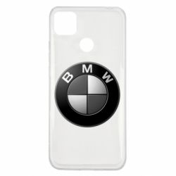 Чехол для Xiaomi Redmi 9c BMW Black & White - PrintSalon