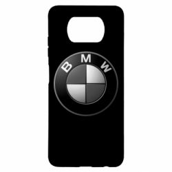 Чехол для Xiaomi Poco X3 BMW Black & White - PrintSalon