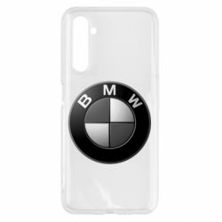 Чехол для Realme 6 BMW Black & White - PrintSalon