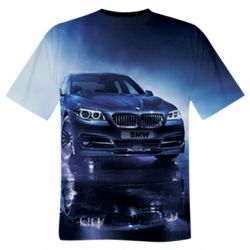 Мужская футболка 3D Bmw car 1 - PrintSalon
