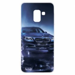 Чехол для Samsung A8 2018 Bmw car 1 - PrintSalon