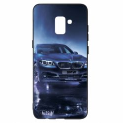 Чехол для Samsung A8+ 2018 Bmw car 1 - PrintSalon