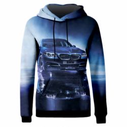 Жіноче 3D худі Bmw car 1