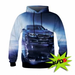 Детское 3D худи Bmw car 1 - PrintSalon