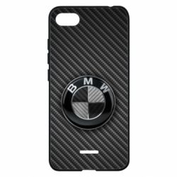 Чехол для Xiaomi Redmi 6A BMW Carbon - PrintSalon