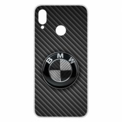 Чохол для Huawei P Smart Plus 2018 BMW Carbon