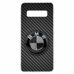Чехол для Samsung S10+ BMW Carbon - PrintSalon