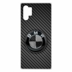 Чехол для Samsung Note 10 Plus BMW Carbon - PrintSalon