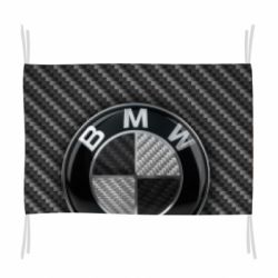 Флаг BMW Carbon - PrintSalon