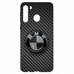 Чехол для Samsung A21 BMW Carbon - PrintSalon