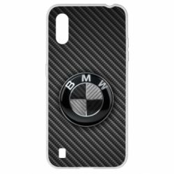 Чехол для Samsung A01/M01 BMW Carbon - PrintSalon