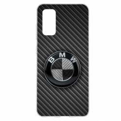 Чехол для Samsung S20 BMW Carbon - PrintSalon