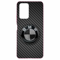 Чехол для Xiaomi Redmi Note 10 Pro BMW Carbon