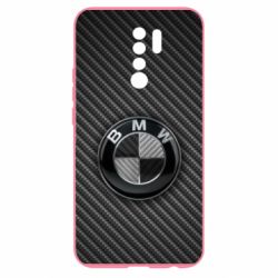 Чехол для Xiaomi Redmi 9 BMW Carbon - PrintSalon