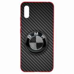 Чехол для Xiaomi Redmi 9a BMW Carbon - PrintSalon