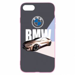 Чехол для iPhone SE 2022 BMW Concept i4 - PrintSalon