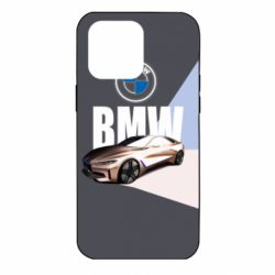 Чехол для iPhone 14 Pro Max BMW Concept i4 - PrintSalon