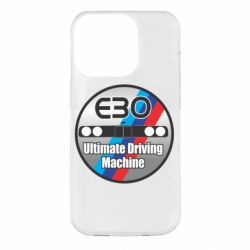 Чохол для iPhone 14 Pro BMW E30 Ultimate Driving Machine - PrintSalon