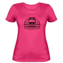 Женская футболка BMW E34 - PrintSalon
