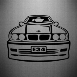 Наклейка BMW E34 - PrintSalon