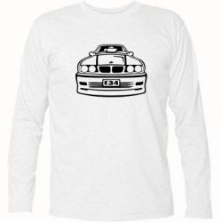 Футболка с длинным рукавом BMW E34 - PrintSalon