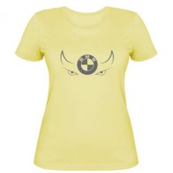 Женская футболка BMW eyes - PrintSalon