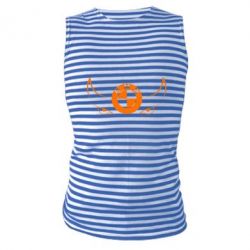 Майка-тельняшка BMW eyes - PrintSalon