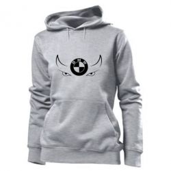 Женское худи BMW eyes - PrintSalon