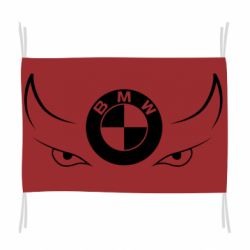 Флаг BMW eyes - PrintSalon