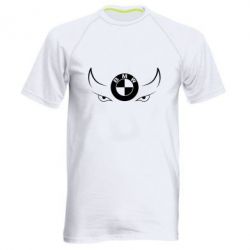 Мужская футболка для спорта BMW eyes - PrintSalon