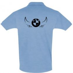 Мужское поло BMW eyes - PrintSalon